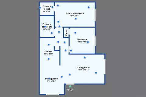 Floorplan - 12710 Lakeshore #B, Lakeside, CA 92040 photo 1 of 1