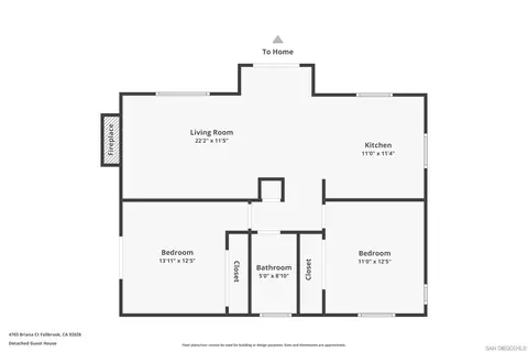 Floorplan - 4703 Briana Ct, Fallbrook, CA 92028 photo 4 of 5