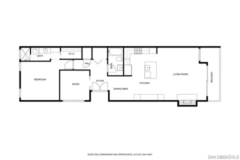 Floorplan - 720 4th St #1, Encinitas, CA 92024 photo 1 of 1