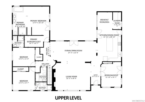 Floorplan - 9130 Edgewood Dr, La Mesa, CA 91941 photo 1 of 3