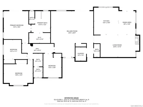 Floorplan - 9806 Old Ridge Rd, Spring Valley, CA 91977 photo 2 of 2