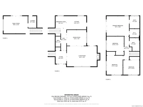 Floorplan - 13338 Arroya Vis, Poway, CA 92064 photo 1 of 1