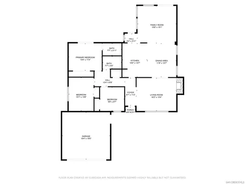 Floorplan - 862 Denise Ln, El Cajon, CA 92020 photo 1 of 1