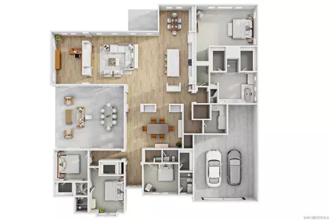 Floorplan - 14516 Highcrest Ct, Poway, CA 92064 photo 2 of 2