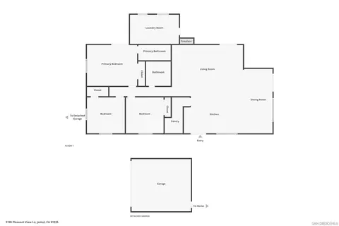 Floorplan - 3190 Pleasant View Ln, Jamul, CA 91935 photo 2 of 2
