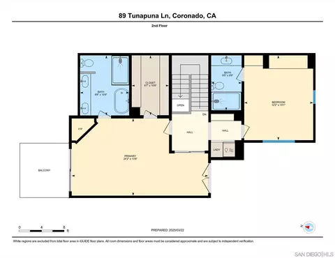 Floorplan - 89 Tunapuna Ln, Coronado, CA 92118 photo 1 of 2