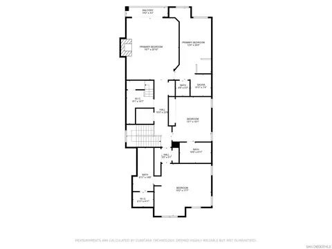 Floorplan - 34 The Pt, Coronado, CA 92118 photo 4 of 5