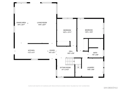 Floorplan - 13736 Tobiasson Rd, Poway, CA 92064 photo 1 of 3
