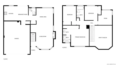 Floorplan - 221 Levant Way, Oceanside, CA 92057 photo 1 of 1