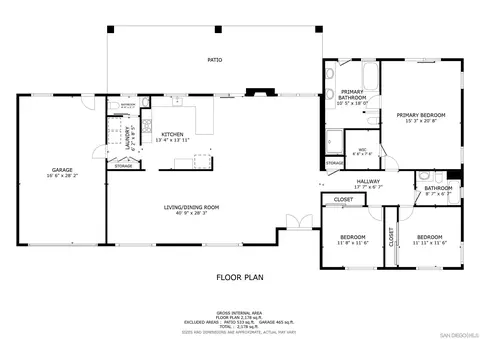 Floorplan - 360 Futurity Ln, Fallbrook, CA 92028 photo 1 of 1
