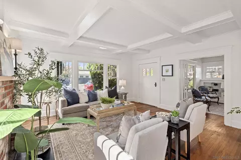 Living - 1309 9th St, Coronado, CA 92118 photo 2 of 3