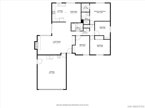 Floorplan - 9860 Costa Lago St, Spring Valley, CA 91977 photo 1 of 1