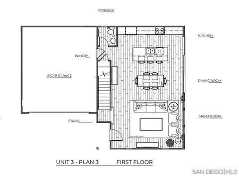 Floorplan - 567 N Vulcan Ave, Encinitas, CA 92024 photo 2 of 2