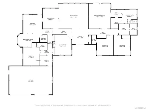 Floorplan - 20119 Para Siempre Vis, Ramona, CA 92065 photo 1 of 2