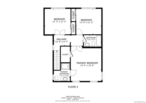 Floorplan - 8069 Caminito Gianna #186, La Jolla, CA 92037 photo 2 of 2