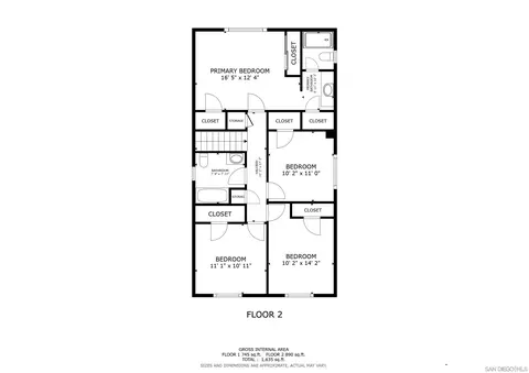 Floorplan - 201 Foussat Rd, Oceanside, CA 92054 photo 2 of 2