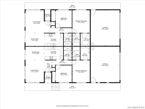 Floorplan - 4870 Clearview Way, La Mesa, CA 91942 photo 1 of 1