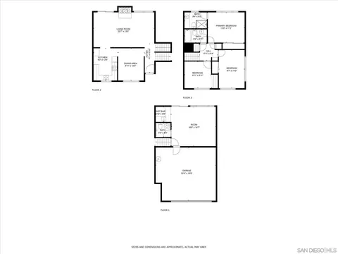 Floorplan - 7575 Seton Hall St, La Mesa, CA 91942 photo 1 of 1