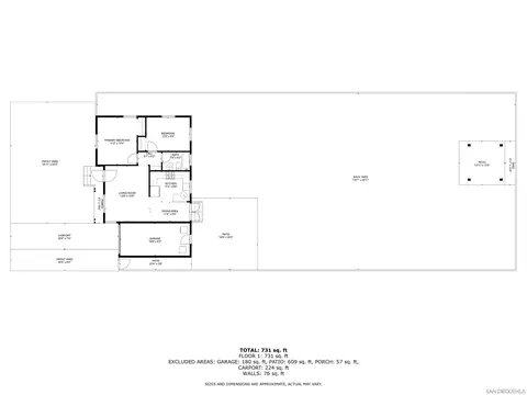 Floorplan - 4571 68th St, La Mesa, CA 91942 photo 1 of 1