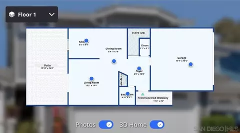 Floorplan - 677 Summer View Cir, Encinitas, CA 92024 photo 1 of 2