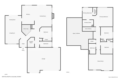 Floorplan - 5207 Silver Bluff Dr, Oceanside, CA 92057 photo 3 of 3