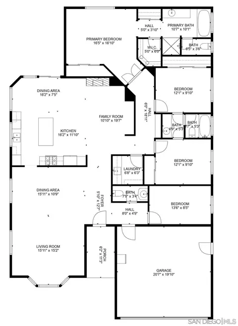 Floorplan - 1718 Dancer Pl, Escondido, CA 92026 photo 1 of 1