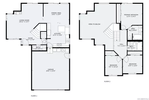Floorplan - 2454 Hialeah Ln, Alpine, CA 91901 photo 1 of 2