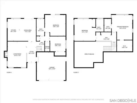 Floorplan - 11020 Collinwood Dr, Santee, CA 92071 photo 1 of 3