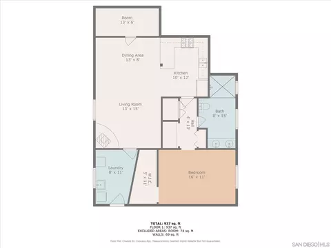 Floorplan - 9050 Westhill Rd, Lakeside, CA 92040 photo 1 of 4