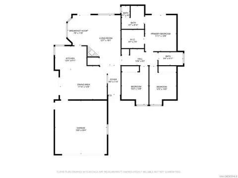 Floorplan - 31390 Corte Camarillo, Temecula, CA 92592 photo 1 of 1
