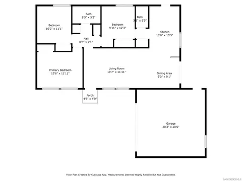 Floorplan - 13425 Powers Rd, Poway, CA 92064 photo 1 of 1