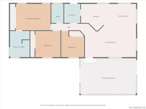 Floorplan - 636 N Glen Oaks Dr, Alpine, CA 91901 photo 2 of 2