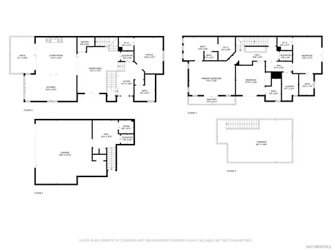 Floorplan - 708 Silver St, La Jolla, CA 92037 photo 1 of 1