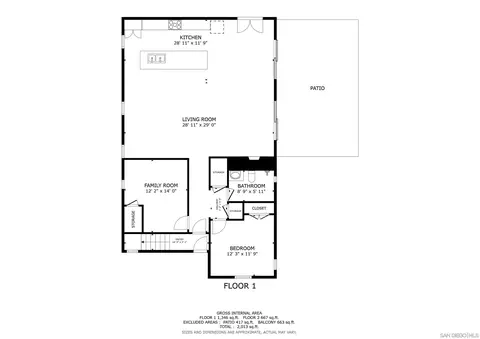 Floorplan - 20102 Elm Ln, Escondido, CA 92029 photo 1 of 2
