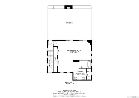 Floorplan - 20102 Elm Ln, Escondido, CA 92029 photo 2 of 2