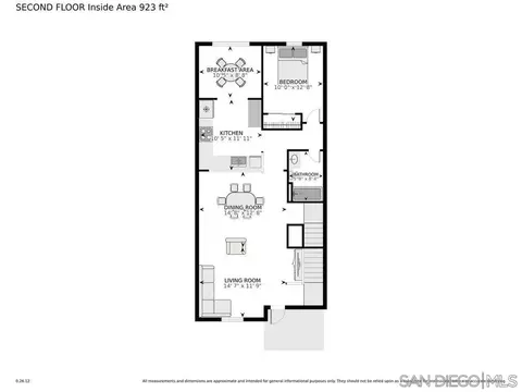 Floorplan - 10214 Daybreak Ln #5, Santee, CA 92071 photo 2 of 3