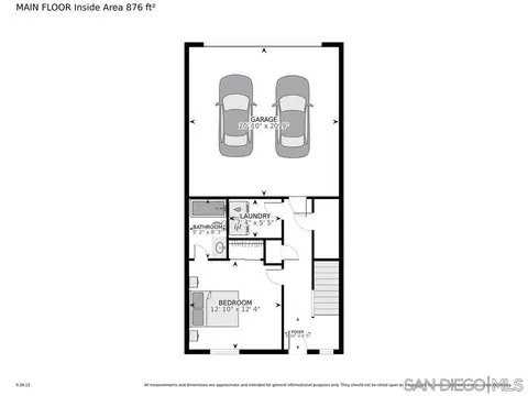 Floorplan - 10214 Daybreak Ln #5, Santee, CA 92071 photo 1 of 3