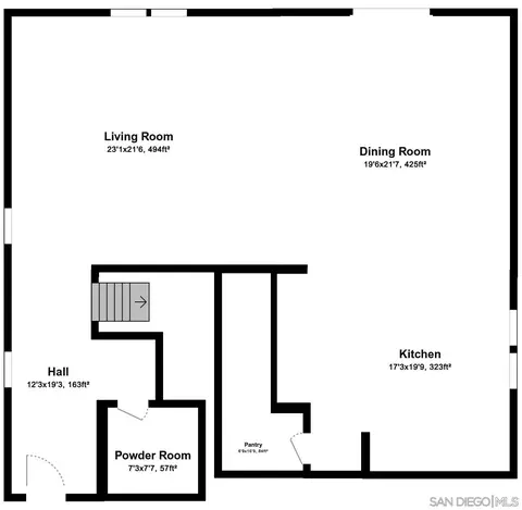 Floorplan - 8672 Camden Dr, Santee, CA 92071 photo 2 of 2