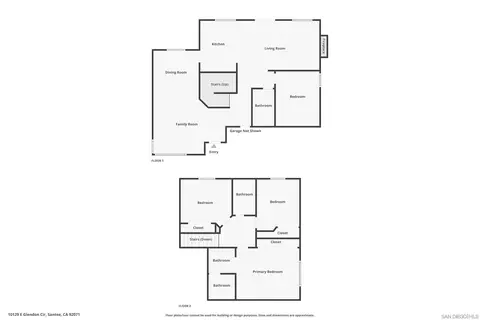 Floorplan - 10129 E Glendon Cir, Santee, CA 92071 photo 3 of 3
