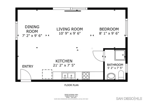 Floorplan - 1421 Rincon Rd, Escondido, CA 92025 photo 2 of 2