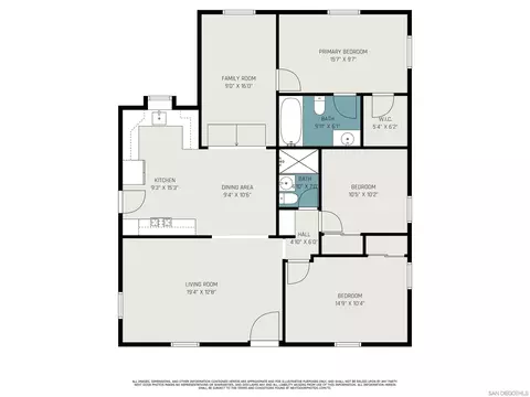 Floorplan - 634 Spruce Ave, Imperial Beach, CA 91932 photo 1 of 1