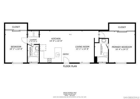 Floorplan - 102 Cerro St, Encinitas, CA 92024 photo 3 of 3