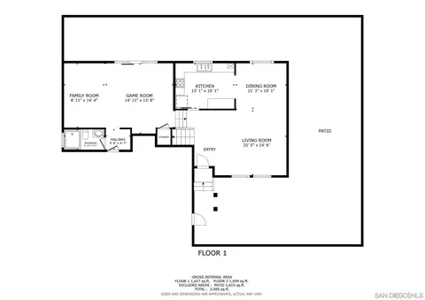 Floorplan - 102 Cerro St, Encinitas, CA 92024 photo 1 of 3
