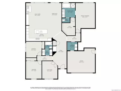 Floorplan - 30357 Bristol Gate Ln, Menifee, CA 92584 photo 1 of 1