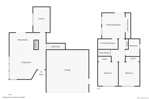 Floorplan - 519 Minnesota St, Fallbrook, CA 92028 photo 3 of 3