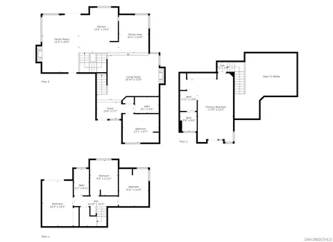 Floorplan - 9818 Ivy St, Spring Valley, CA 91977 photo 1 of 1