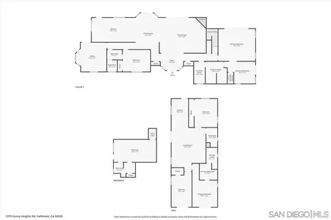 Floorplan - 1379 Sunny Heights Rd, Fallbrook, CA 92028 photo 1 of 2