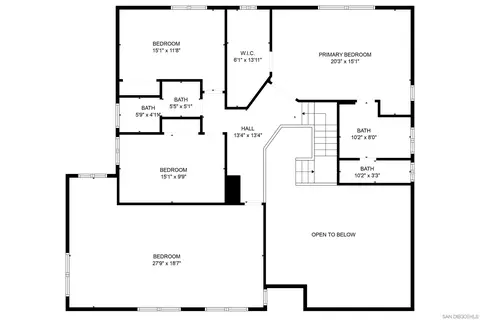 Floorplan - 12710 Treeridge Ter, Poway, CA 92064 photo 2 of 3