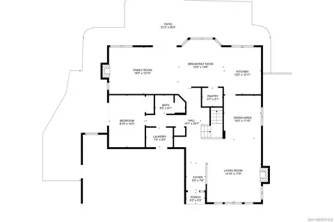 Floorplan - 12710 Treeridge Ter, Poway, CA 92064 photo 1 of 3
