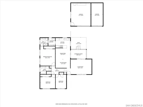 Floorplan - 4160 Yale Ave, La Mesa, CA 91941 photo 1 of 1